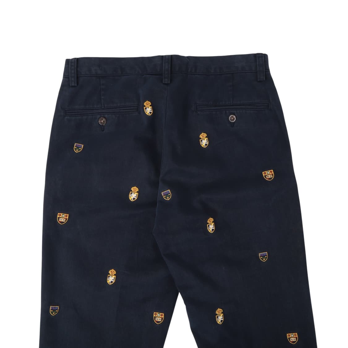 폴로 랄프로렌 쉴드 엠브로이드 로고 네이비 코튼 팬츠 상품이미지5