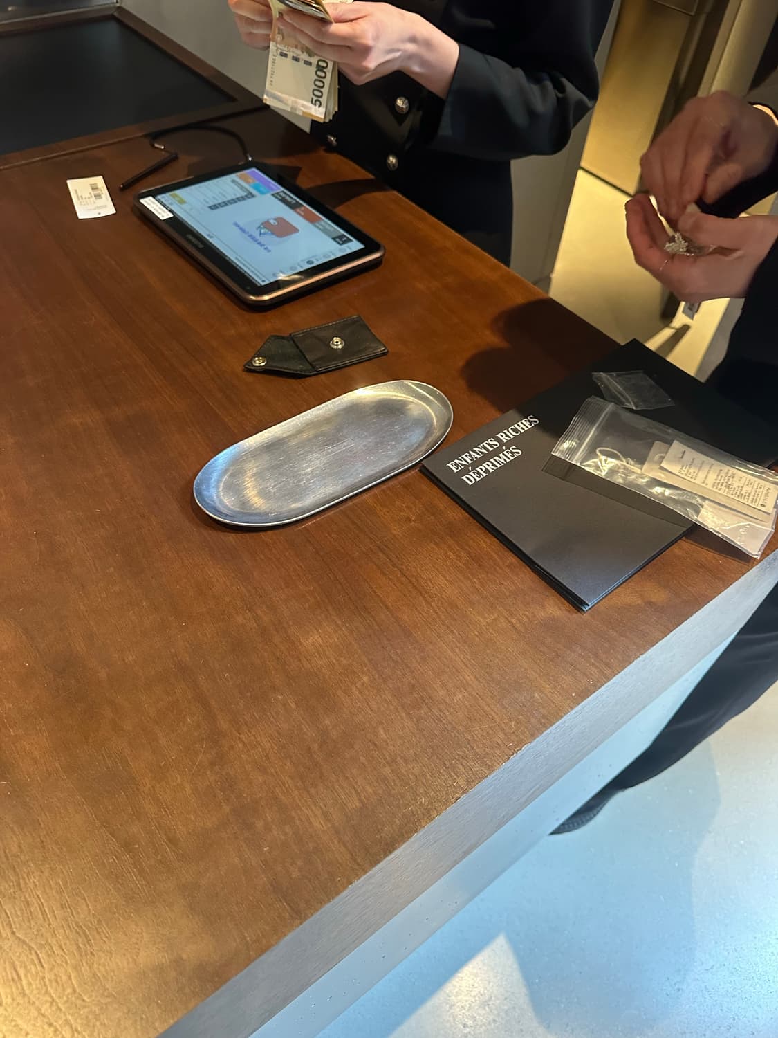 앙팡 리쉬 데프리메 erd 크로스 로고 목걸이 상품이미지4