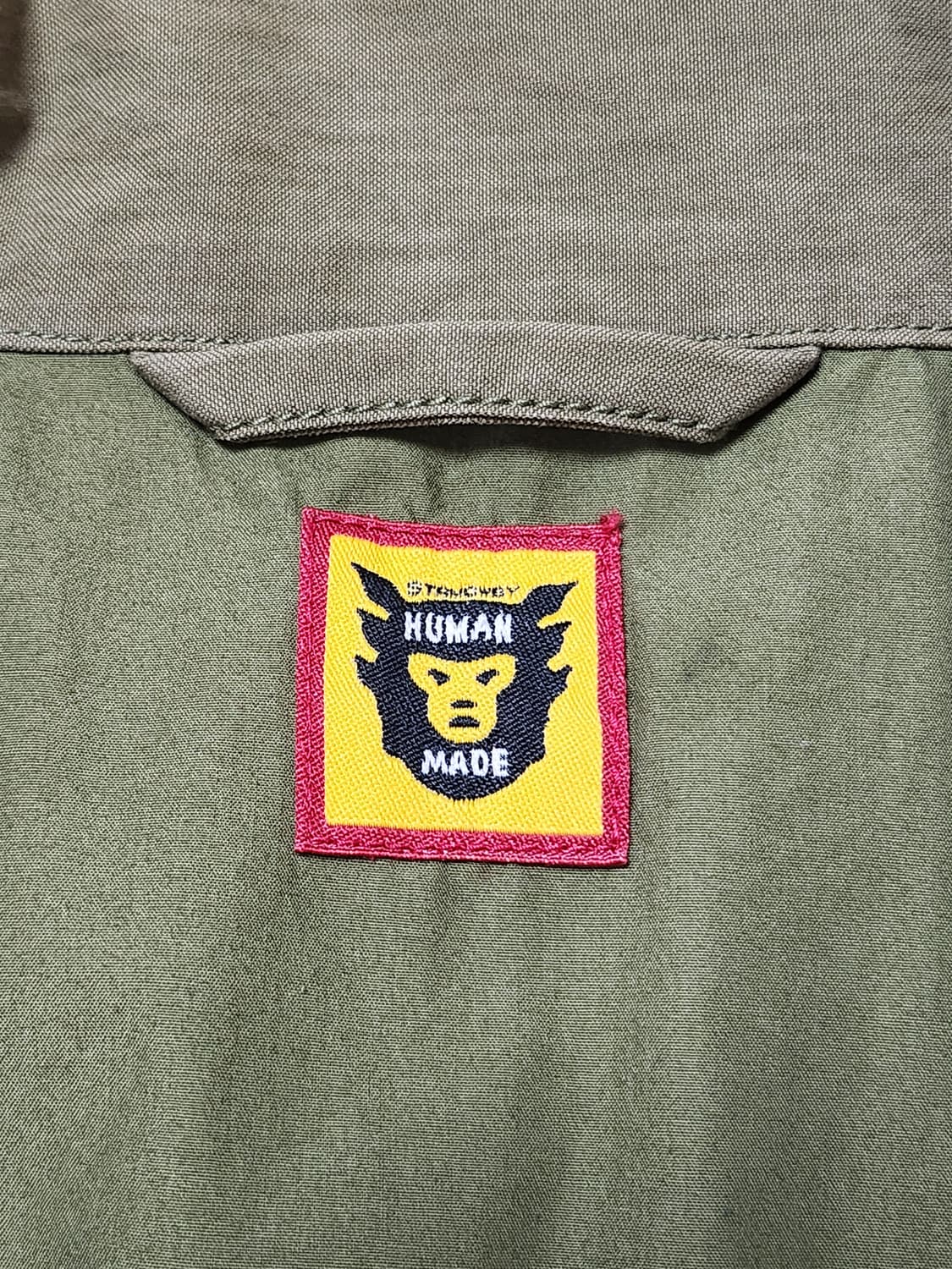 휴먼메이드 헌팅 자켓 올리브 드랩 상품이미지5