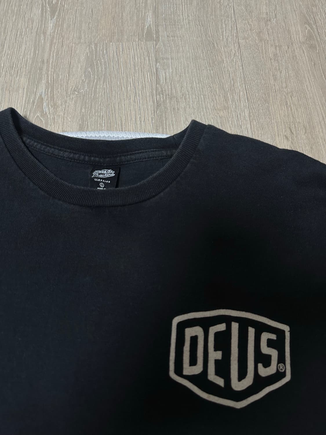 (L) 데우스 롱슬리브 블랙 상품이미지2