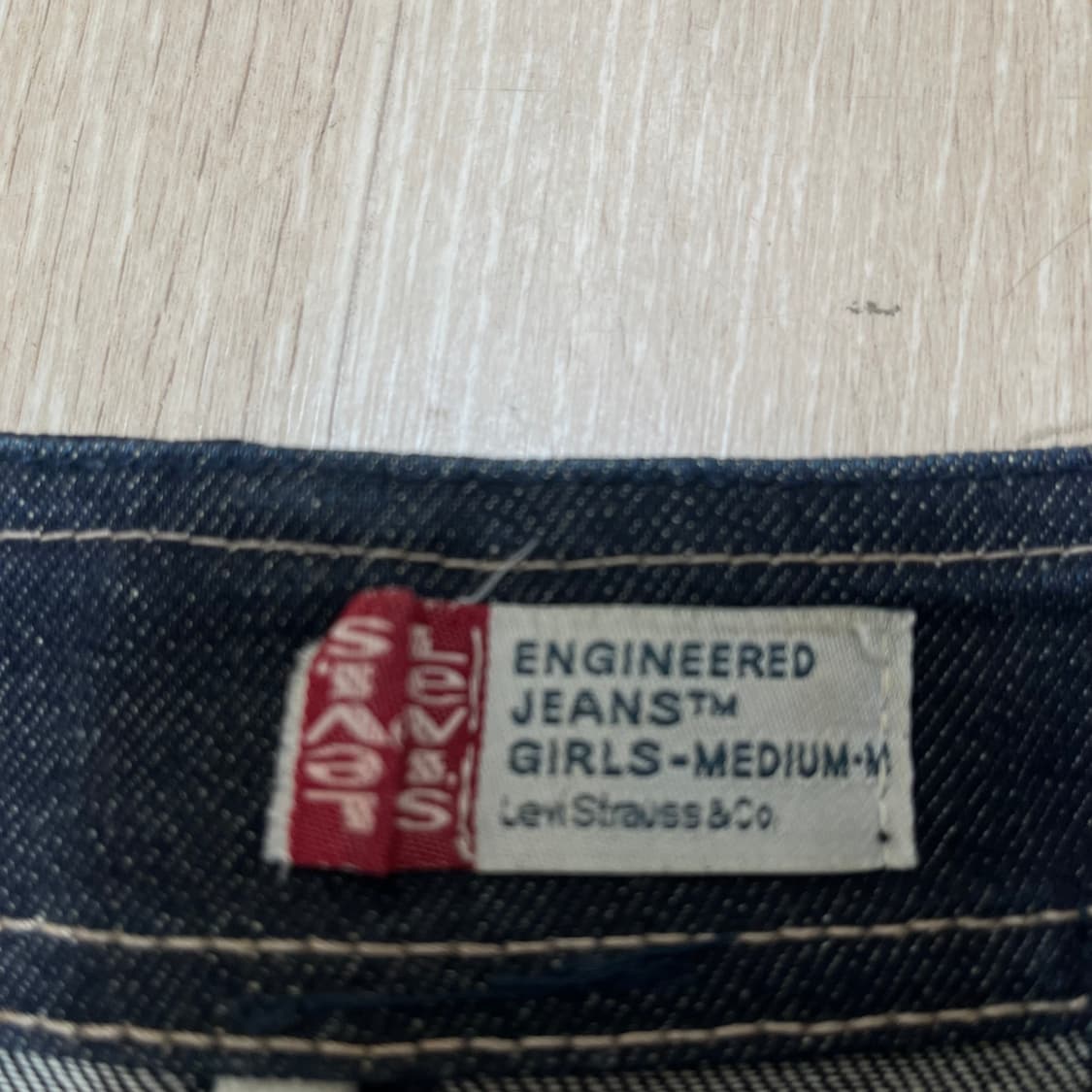 리바이스 엔지니어드 진 여성 데님 롱 스커트 M(95) 상품이미지3