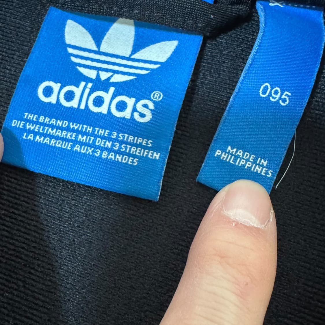 아디다스 블랙 파이어버드 트랙탑 져지 상품이미지3