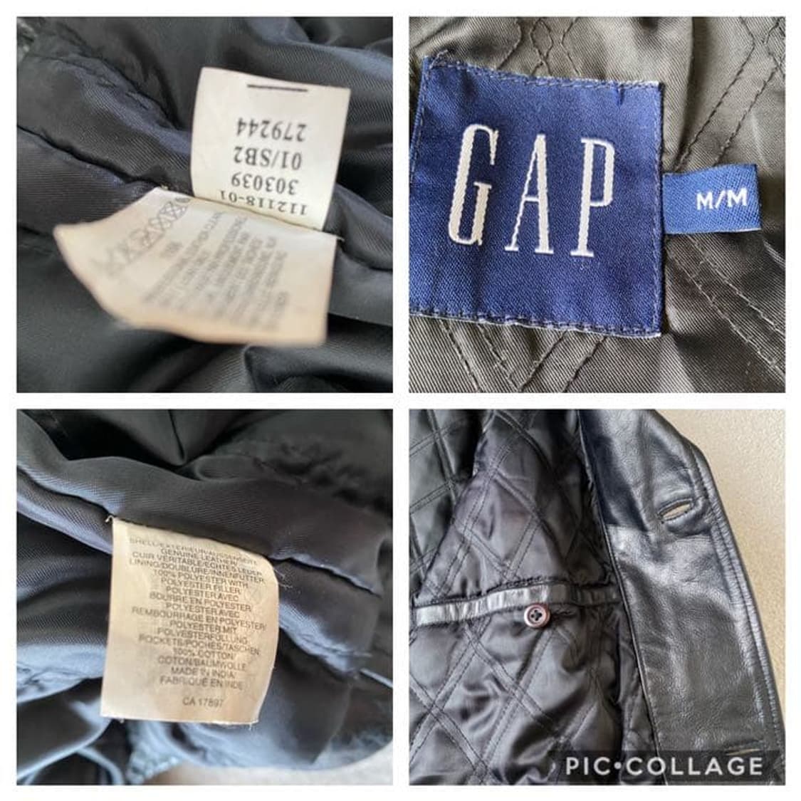 갭 레더 카코트 상품이미지7