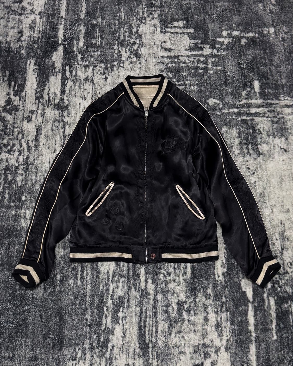 {Addiction} 00s Embroidery Rayon Skarjan 상품이미지3