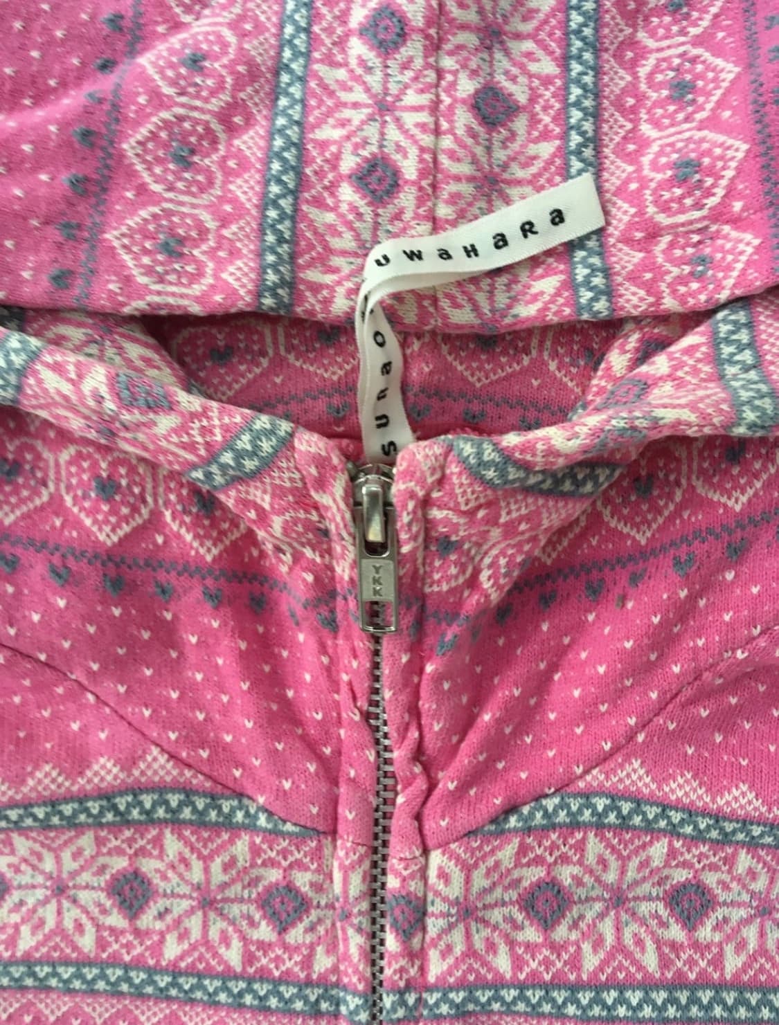 sunao kuwahara zip-up hoodie 상품이미지4