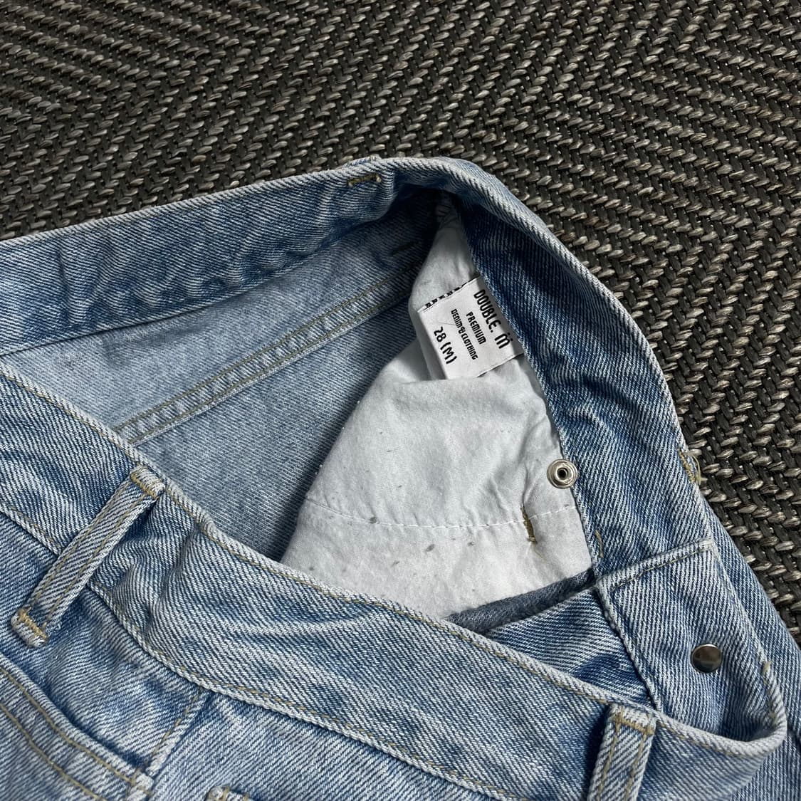 빈티지 우먼스 커팅 데님 숏 팬츠y 3239 상품이미지4