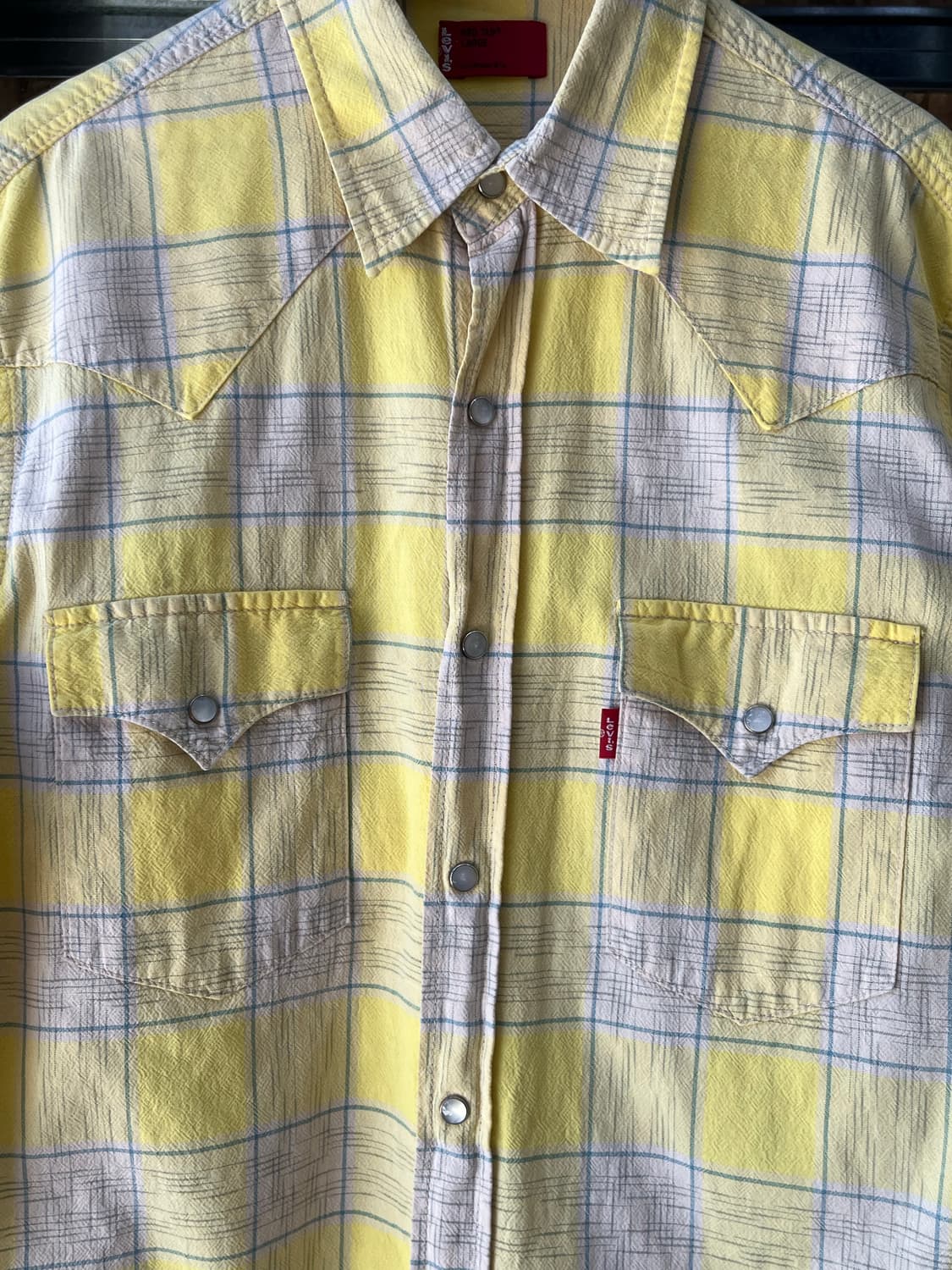 Levi's Western Check Pattern Shirt 상품이미지3