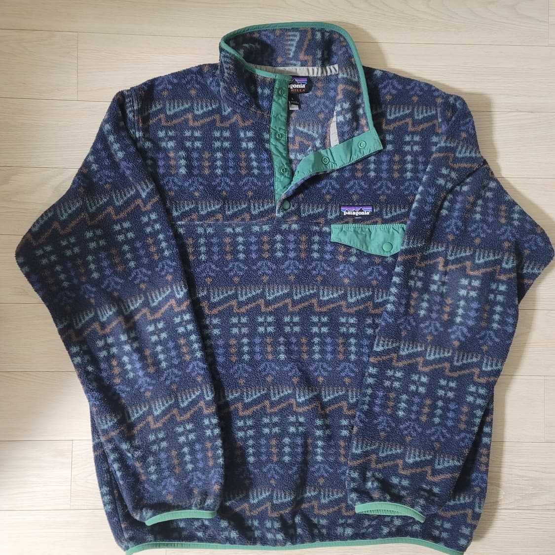 [우먼L=남자M과 비슷] 파타고니아 신칠라 라이트웨이트 아즈텍 상품이미지1