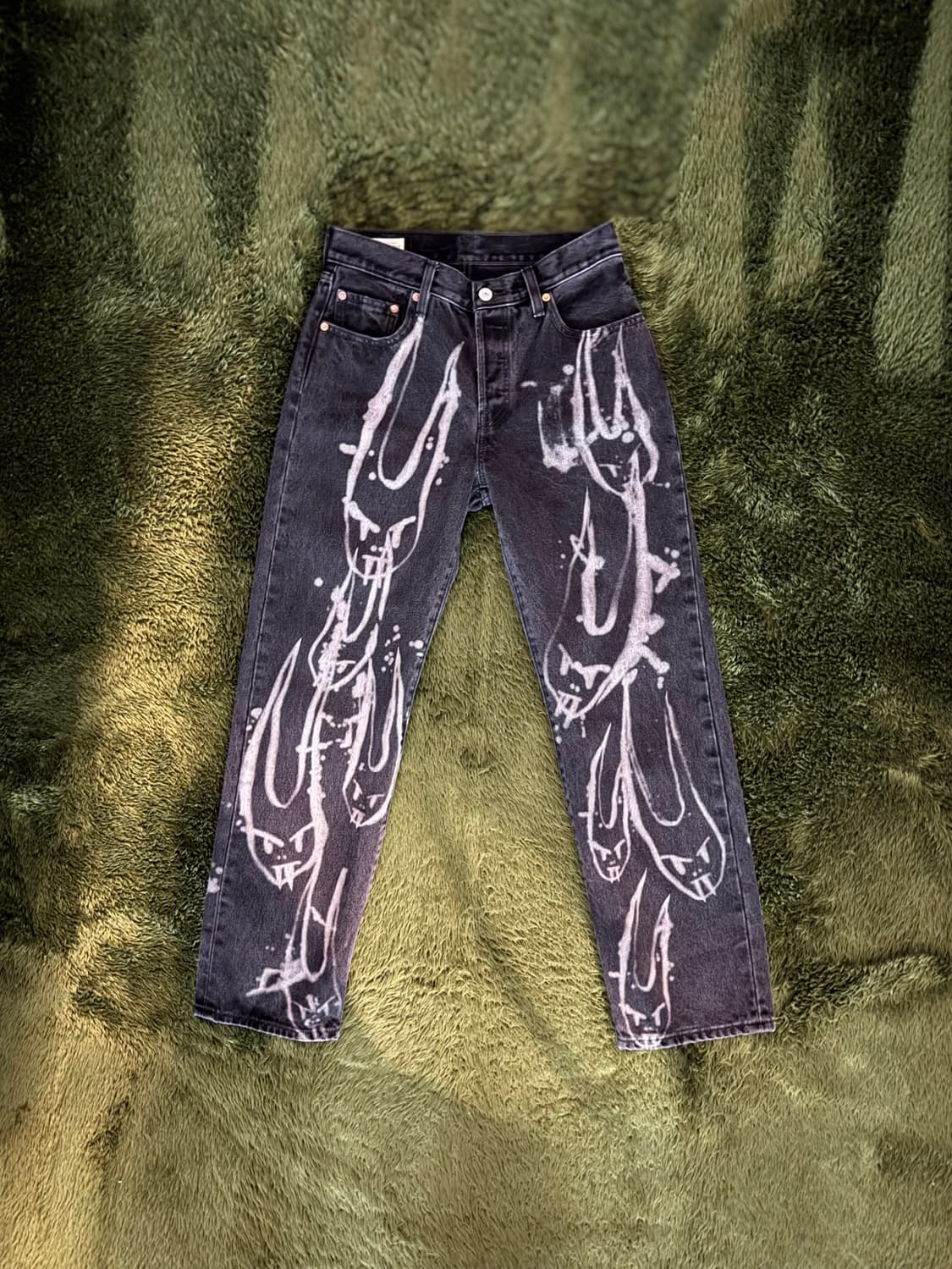 [W27] 리바이스 X 바비 페레이라 501 90s 데님 팬츠 상품이미지1