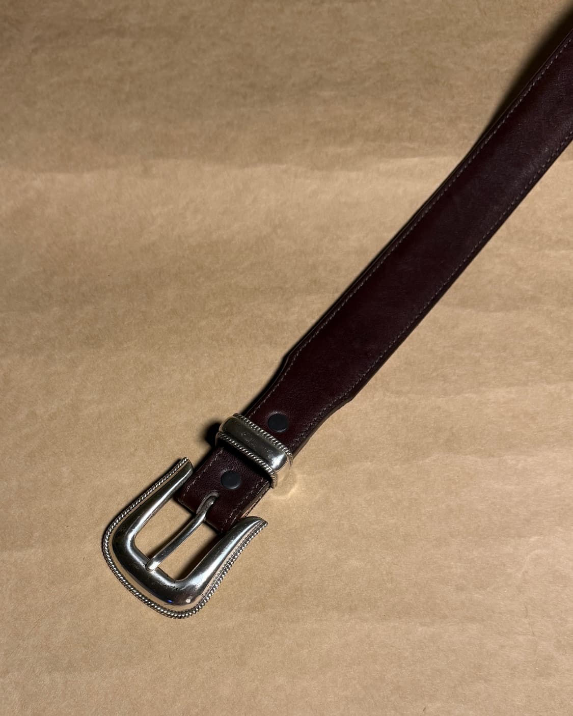 Tony Lama 웨스턴 벨트, Basic Brown 상품이미지2