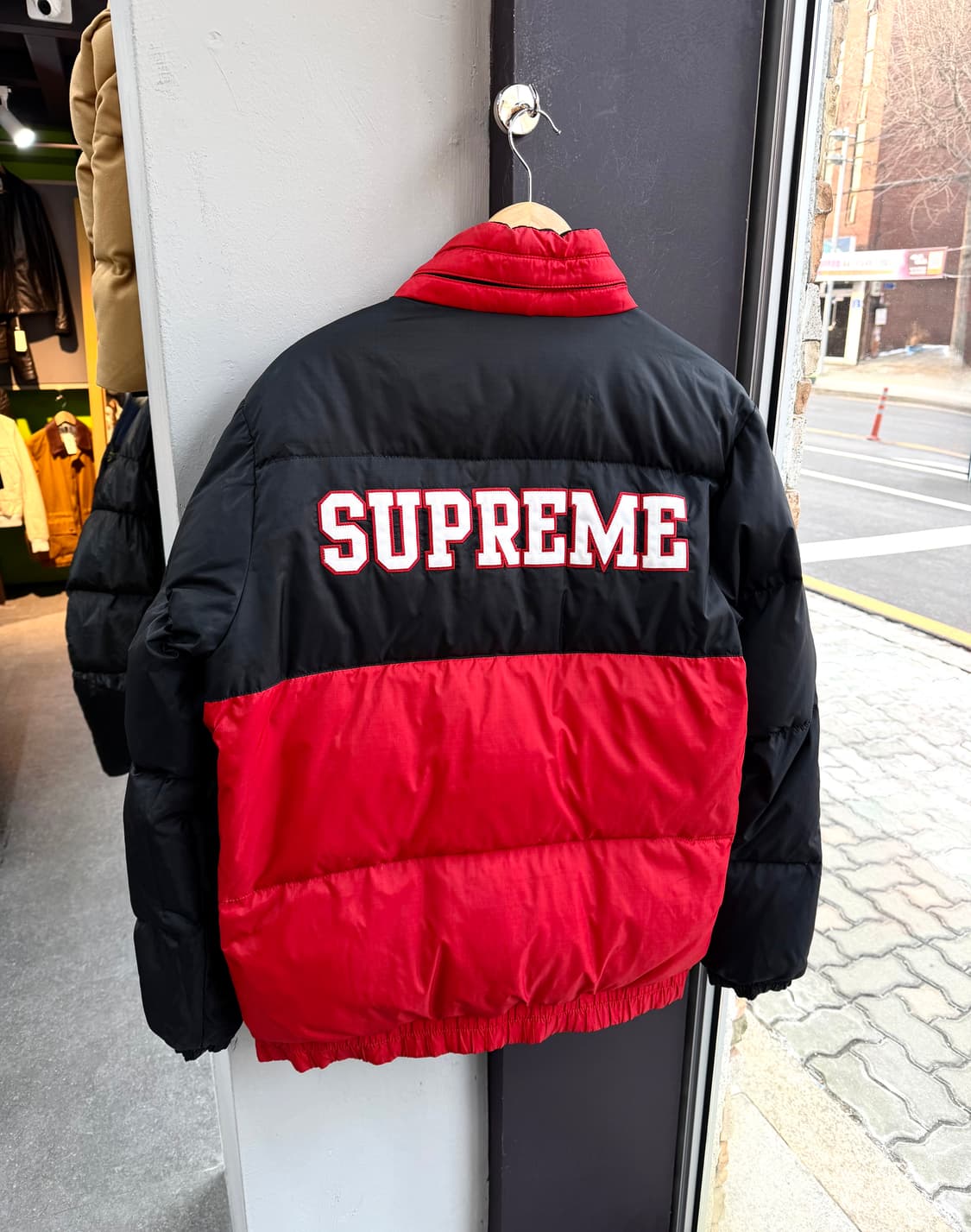 L/ 슈프림 리버시블 다운 푸퍼 패딩 상품이미지5