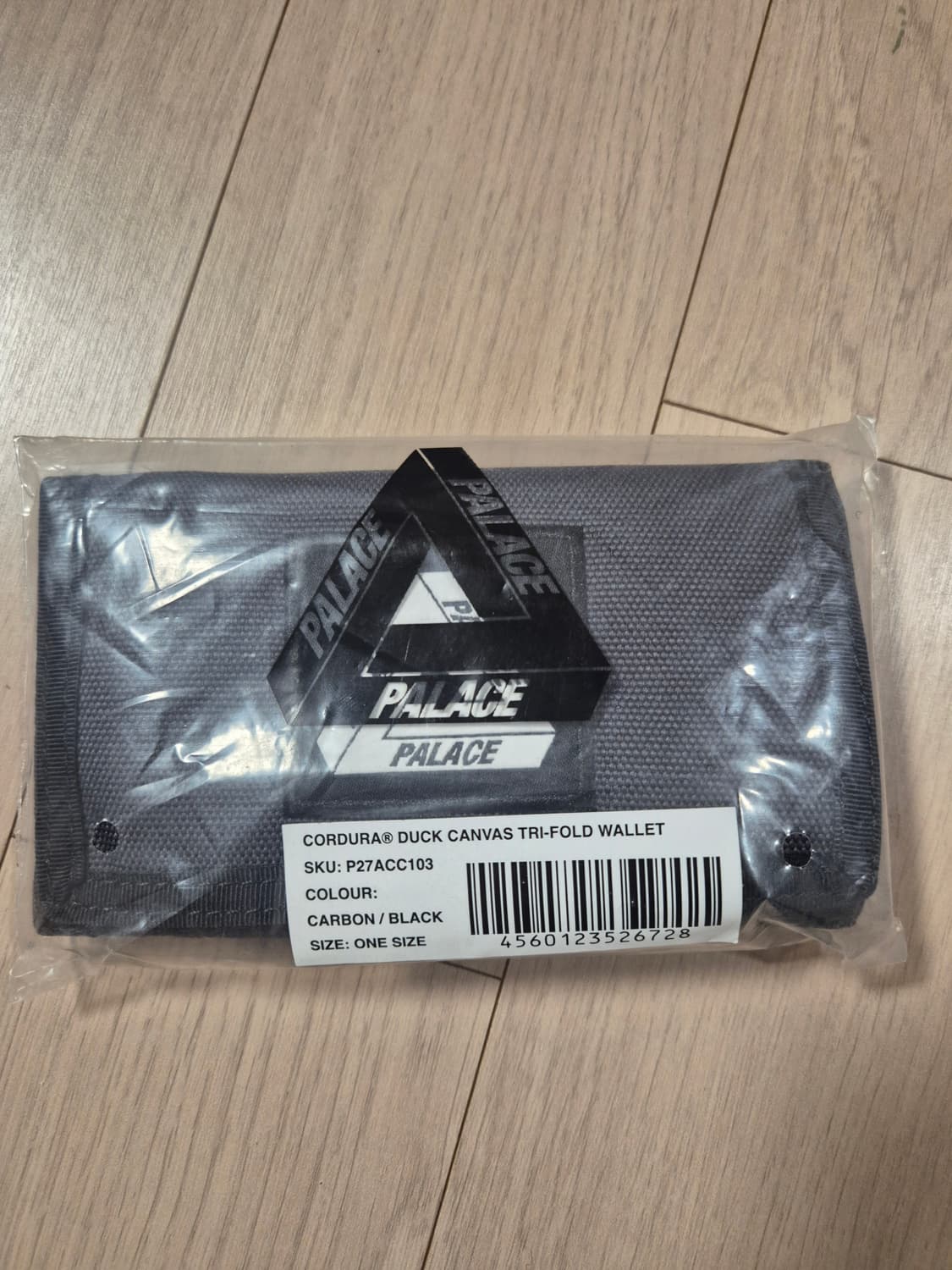 [새상품] 팔라스 코듀라 덕 캔버스 트라이폴드 월렛 카본 블랙 상품이미지3