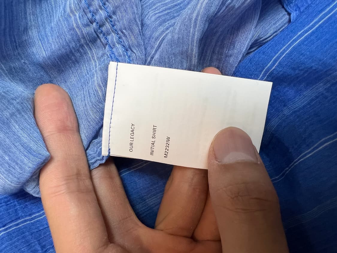 아워레가시 스트라이프 셔츠 상품이미지5