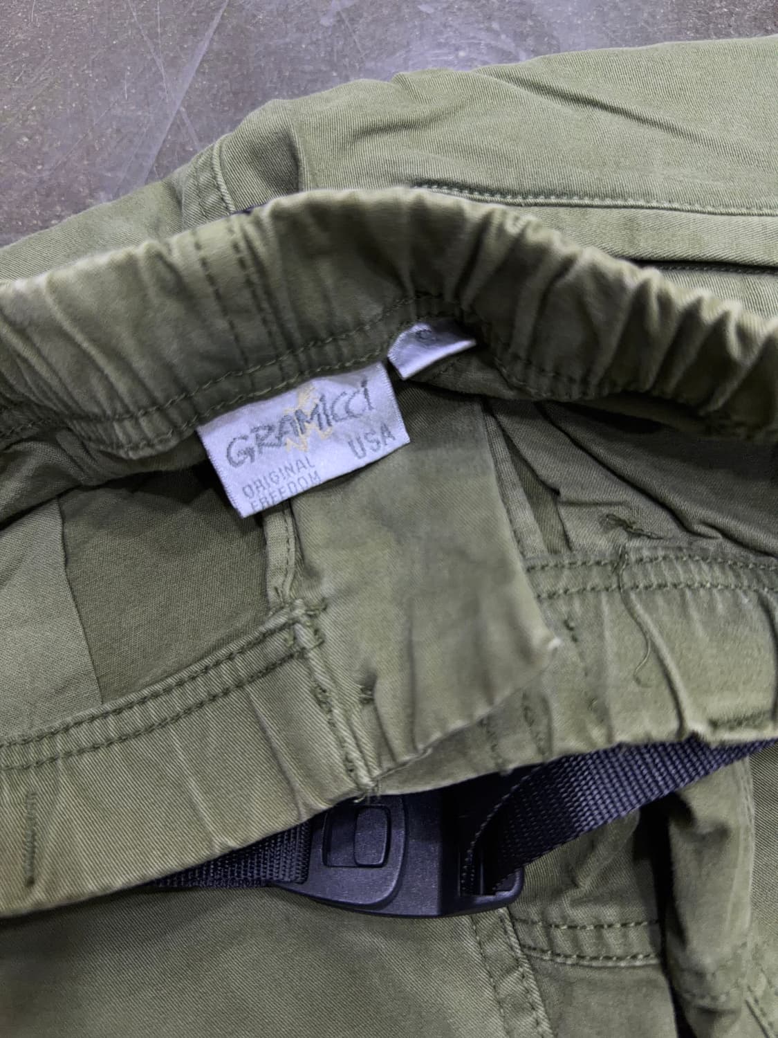 그라미치 NN 워싱 팬츠 0816 올리브 S 상품이미지9