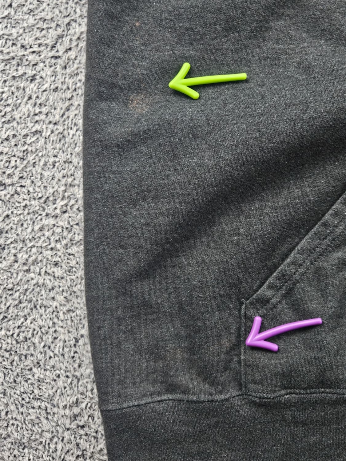 할리데이비슨 스파이더 핸드워머 스웻 후드티셔츠 (2XL) / 9302 상품이미지7