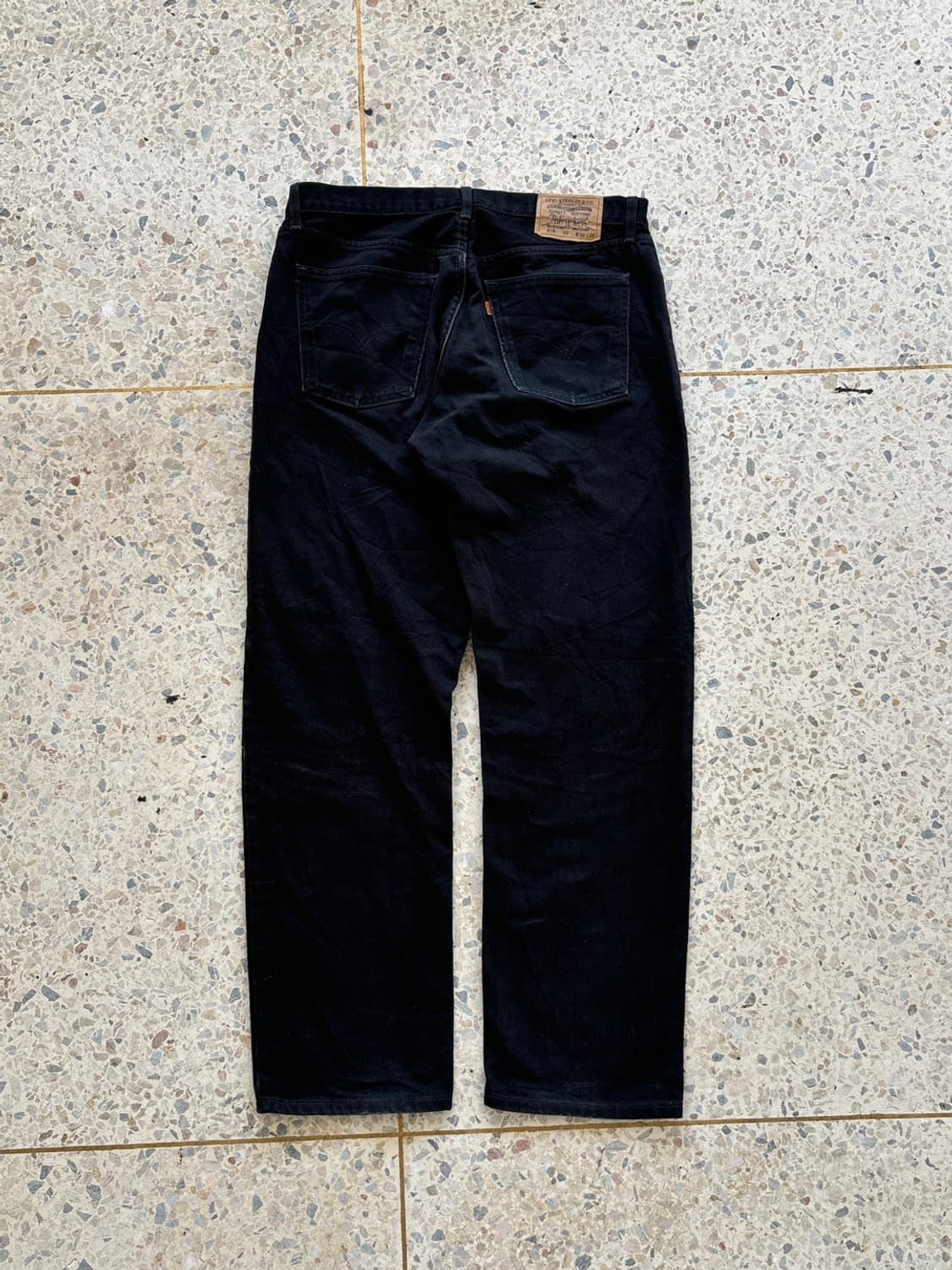 90‘s 리바이스 618 블랙 오렌지탭 상품이미지6