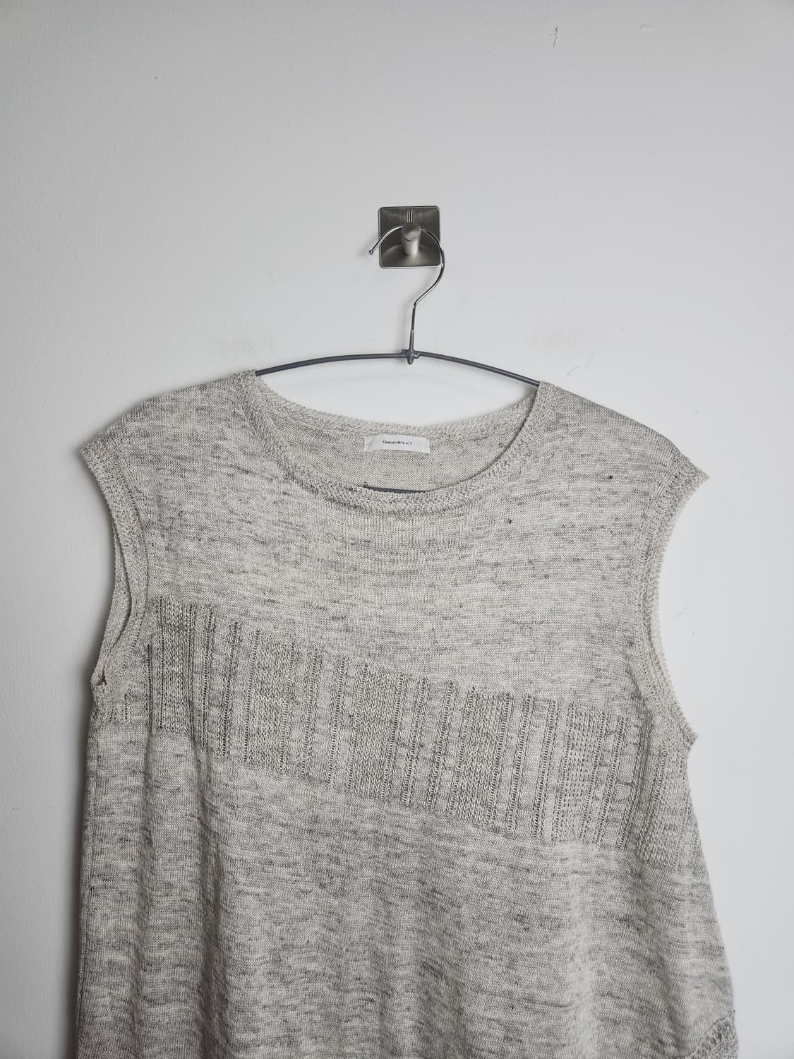 언발 롱 니트 탑 상품이미지6