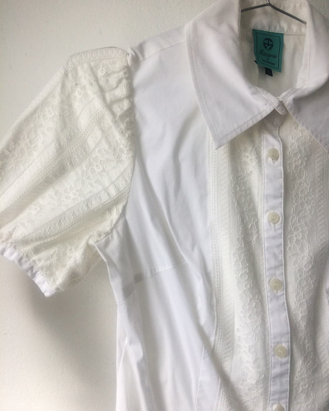 Lace point blouse 상품이미지3