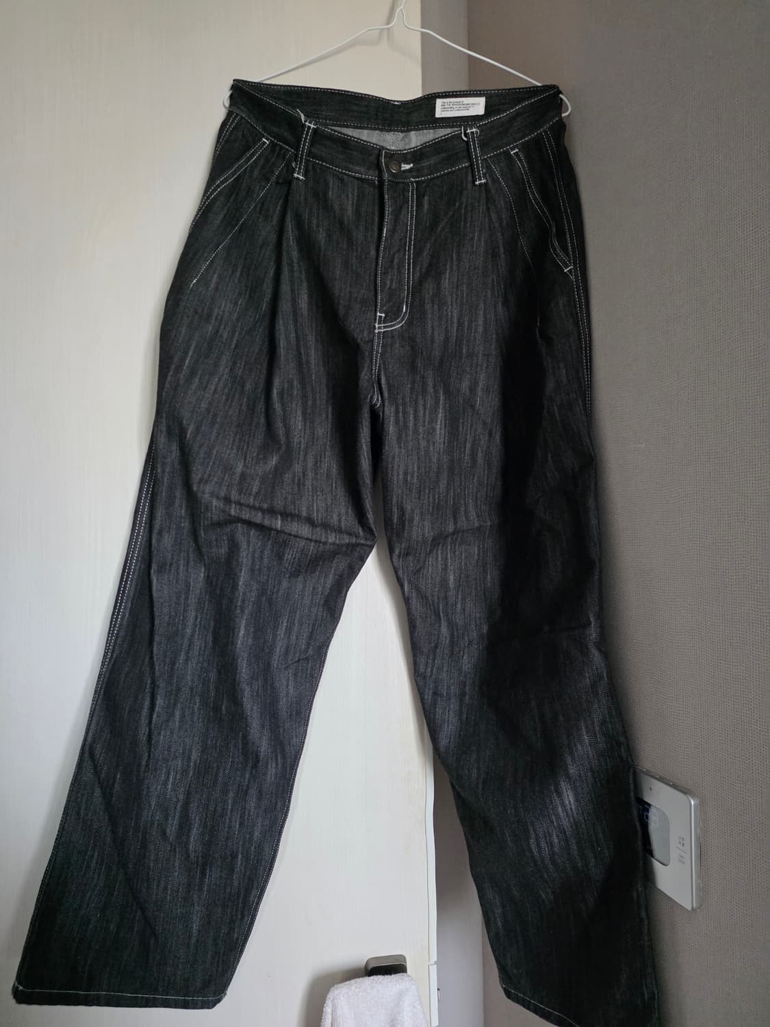 밈더워드로브 다이애그널 스티치 데님 상품이미지2