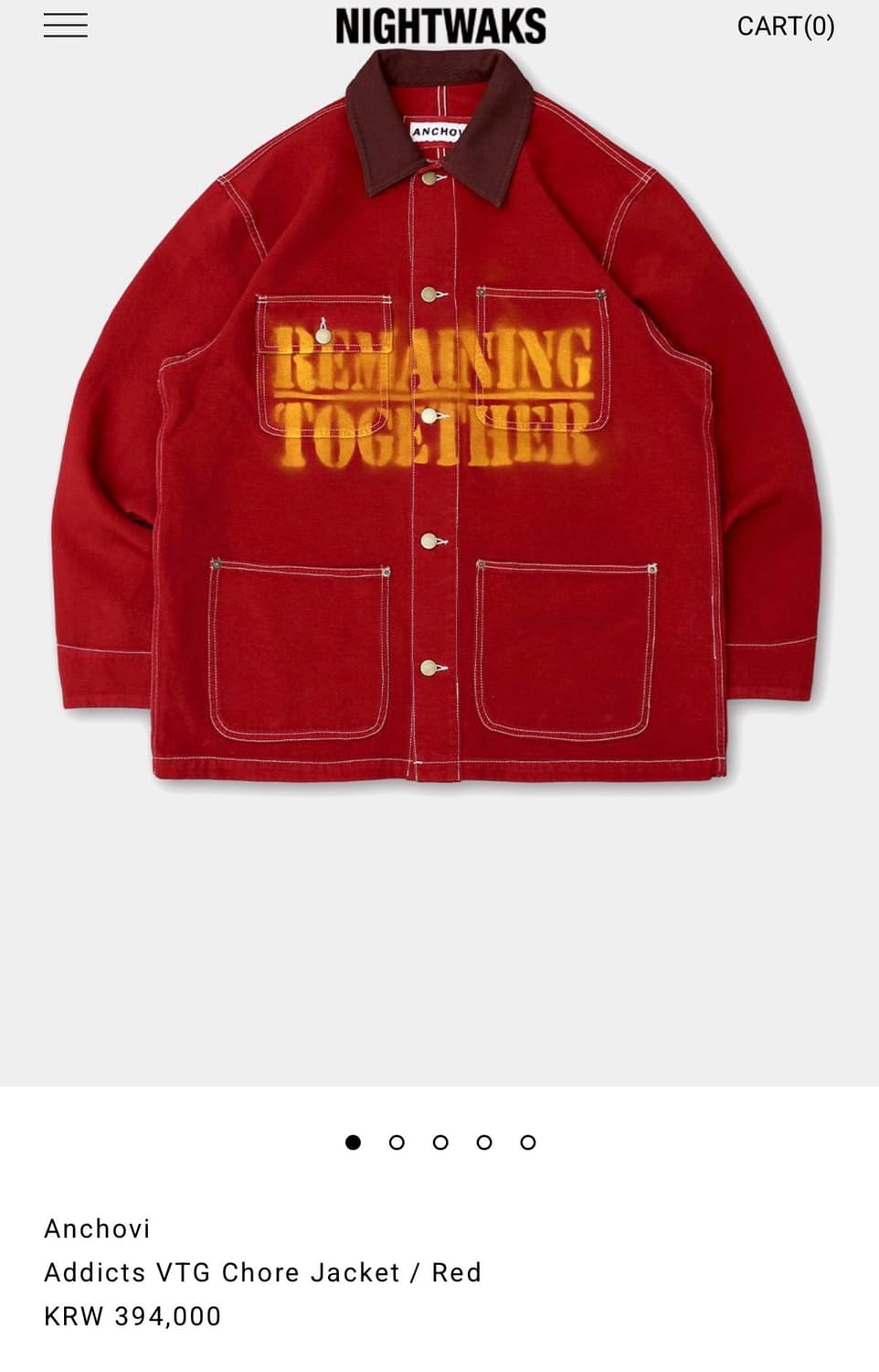 앤초비 디스트레스드 초어자켓 상품이미지3