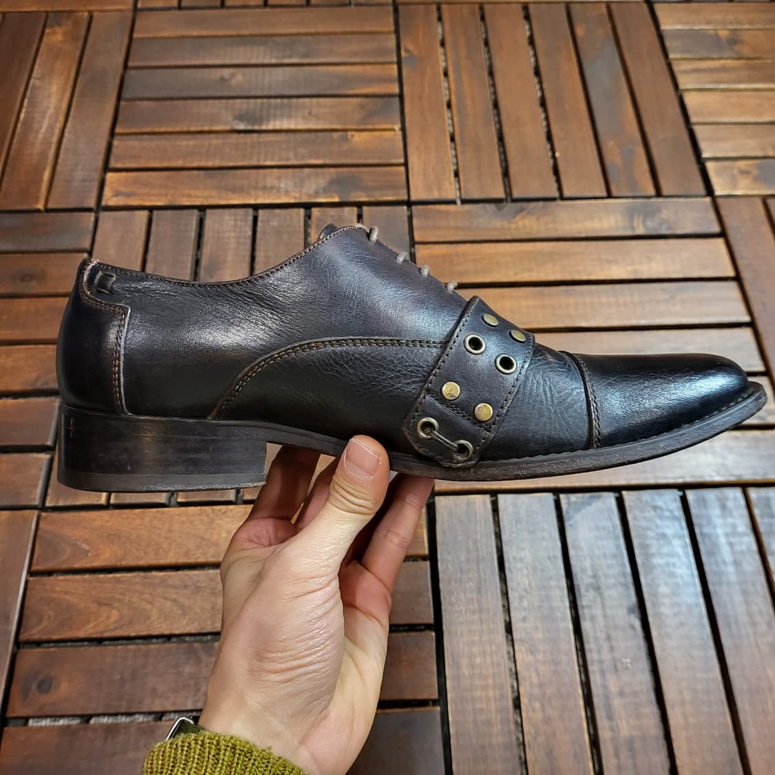 버팔로 구두 255m (매우 짙은 갈색에 가까움) 상품이미지4