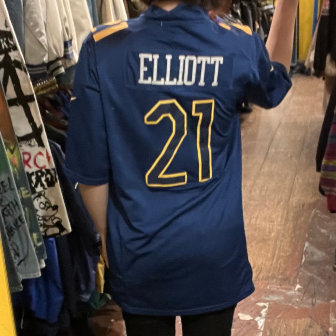 [HI] 나이키 NFL 에제키엘 엘리엇 져지 블루 상품이미지5