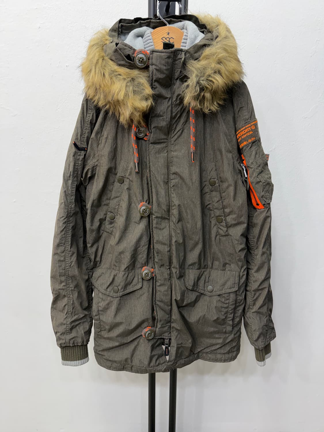 정품) 슈퍼드라이 여성패딩 S 상품이미지1