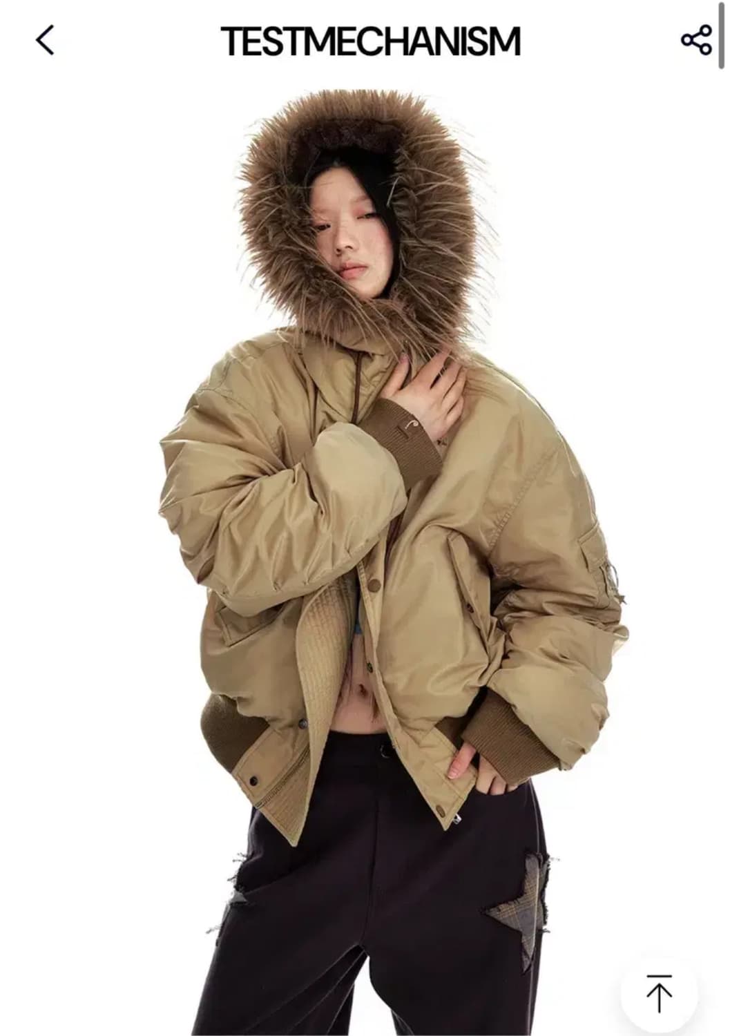 테스트메커니즘 JIKOO 패딩 상품이미지1