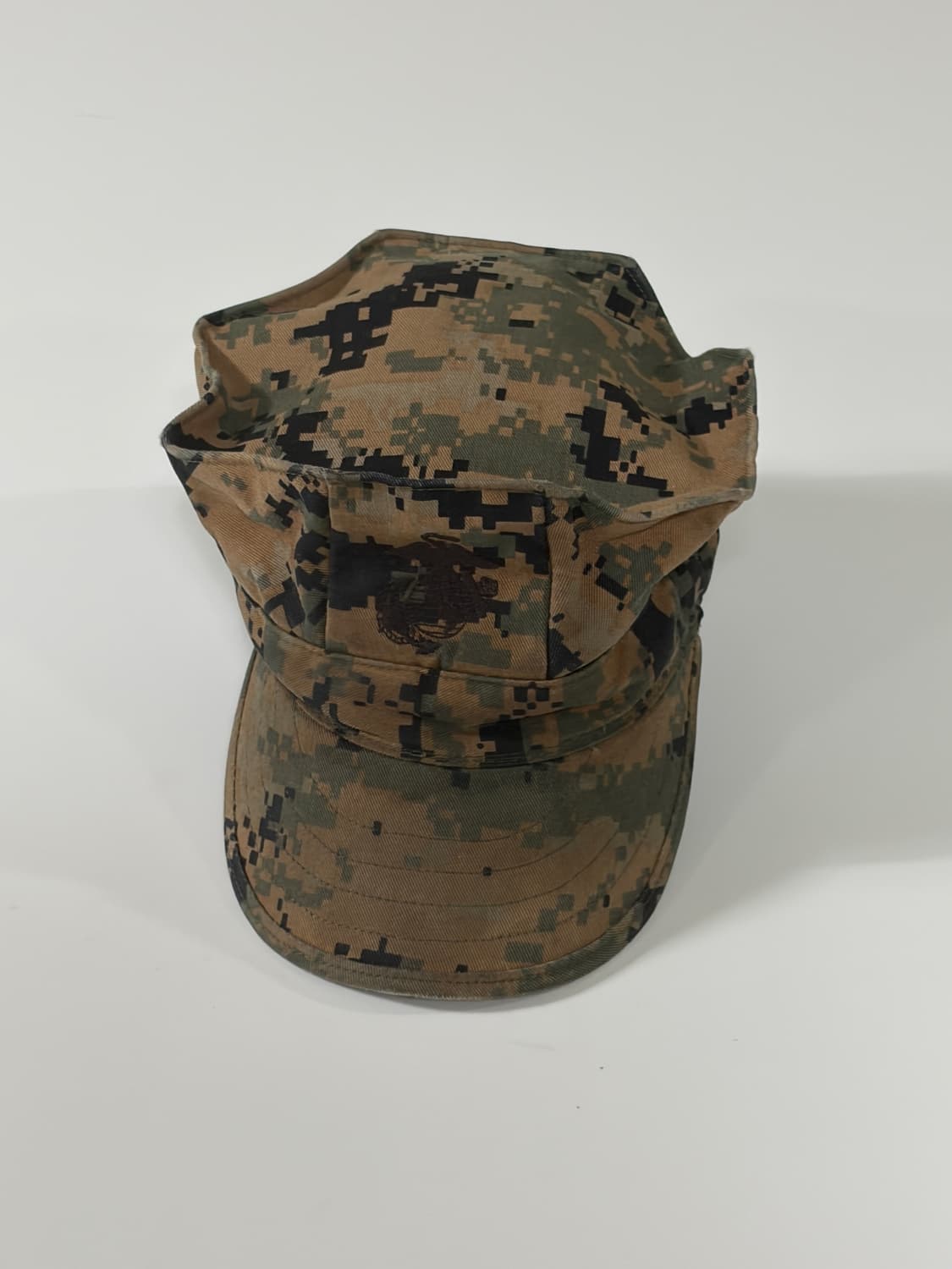 미해병대(USMC) 우드랜드 팔각모 모자 상품이미지2