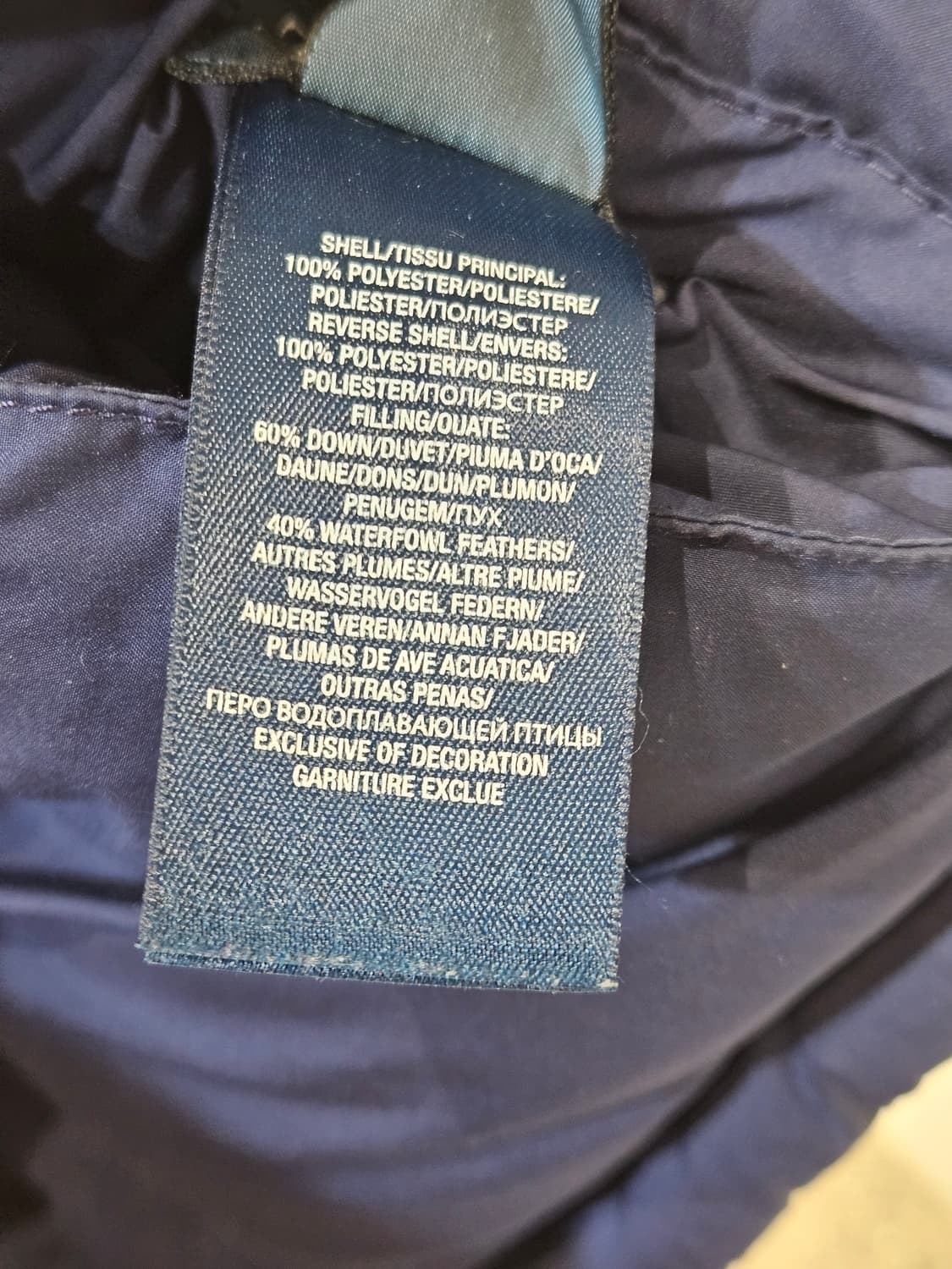 폴로랄프로렌 다운 양면 패딩조끼 상품이미지8