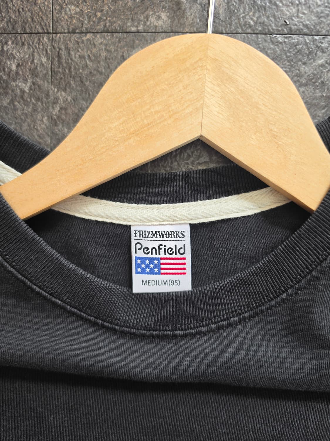 펜필드(Penfield) 오리지널 헤리티지 P&F 로고 반팔티 상품이미지4