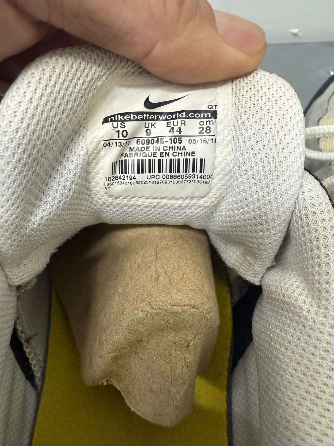 NIKE AIR MAX 95 TOUR YELLOW 상품이미지6