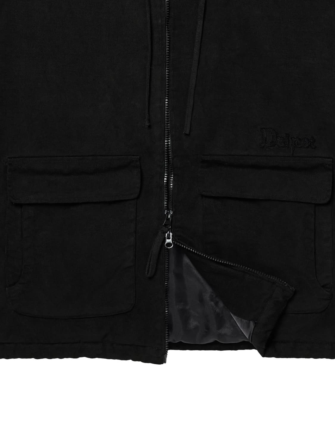 다이닛 피치 코튼 패디드 점퍼 블랙 PEACH COTTON PADDED 상품이미지7