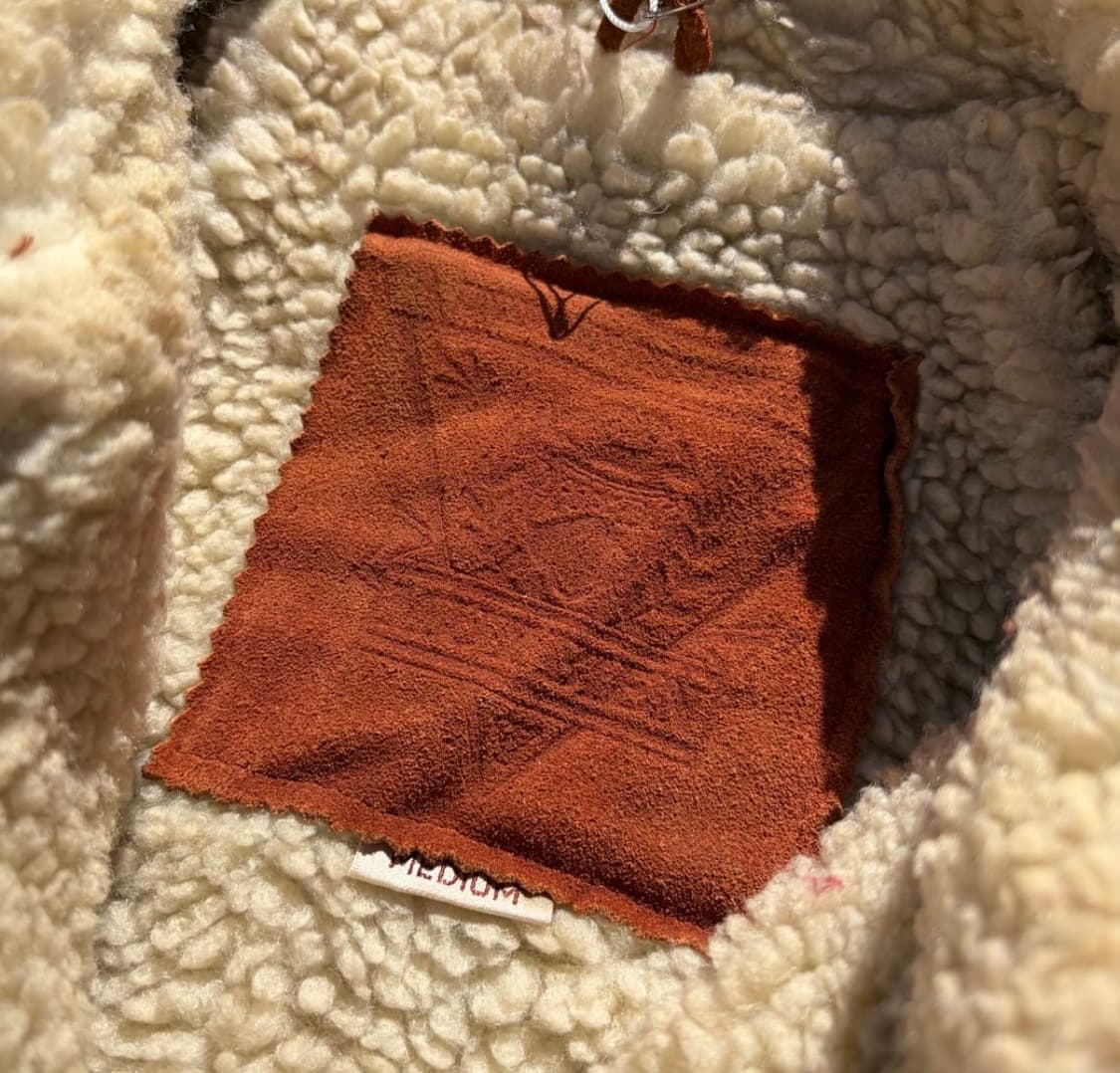 일본빈티지 B-6 양털 무스탕 자켓 상품이미지7