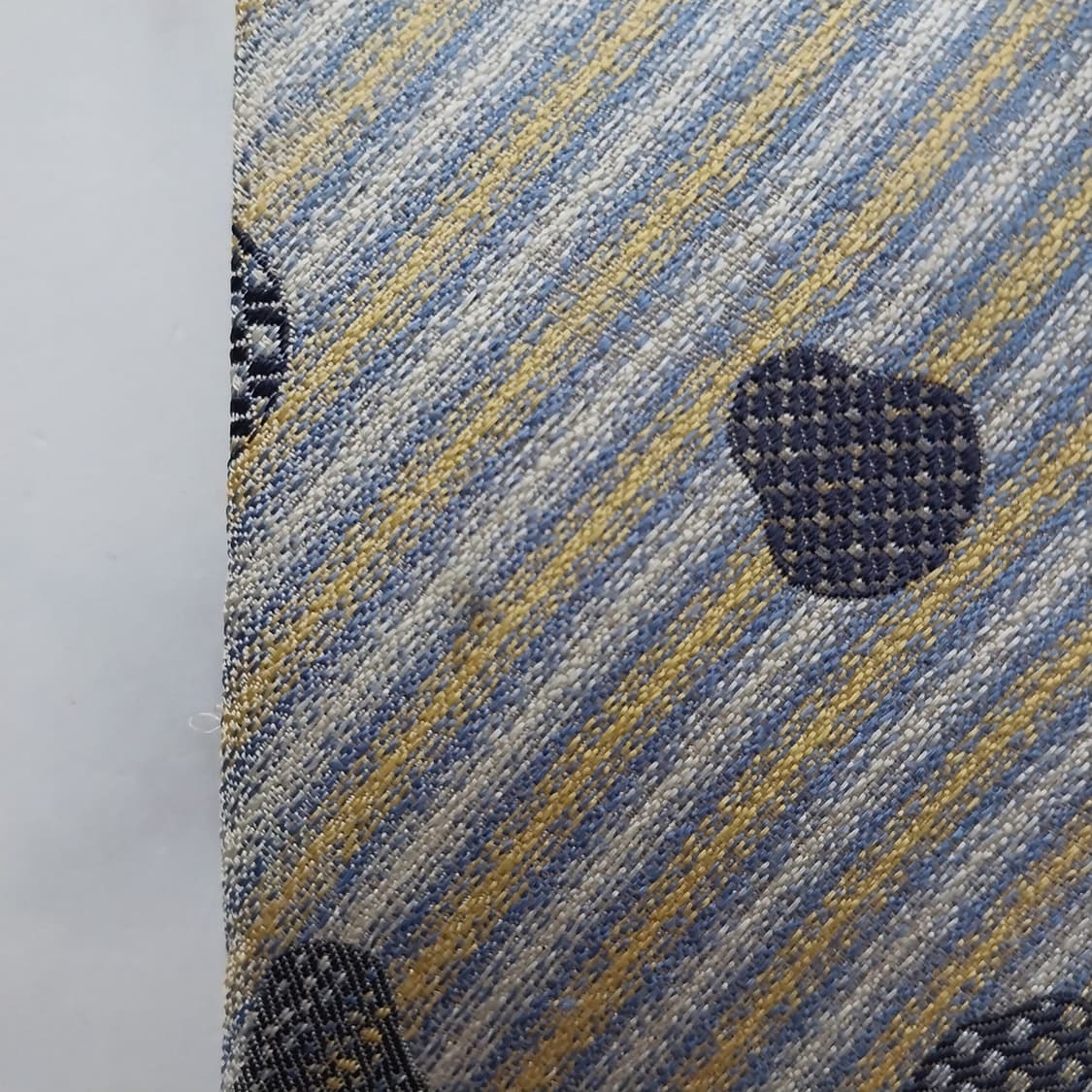 지방시 실크 그레이 스트라이프&도트 넥타이 9.9cm A등급 K1095
 상품이미지8