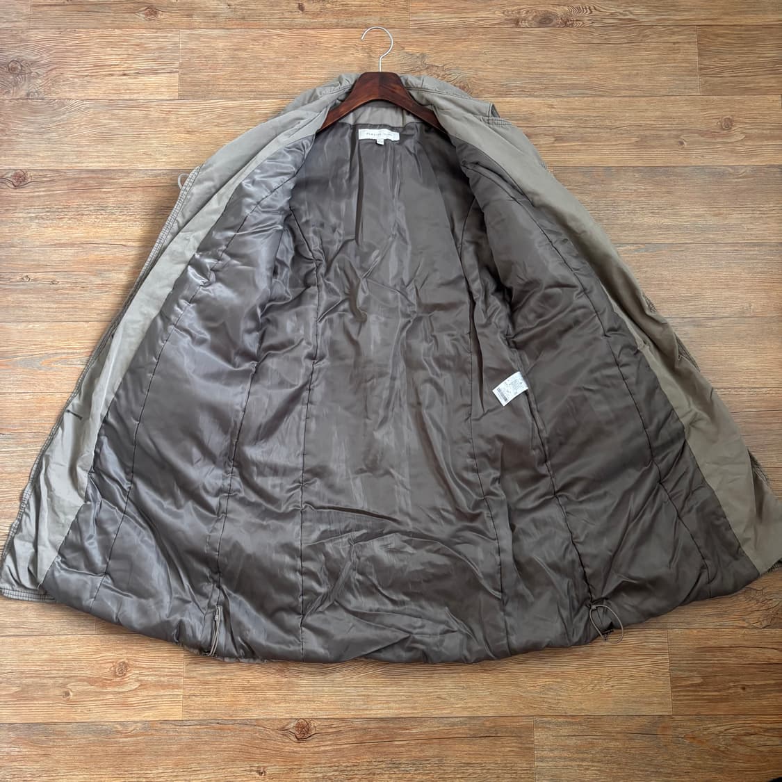 플라스틱 아일랜드 S 캐주얼 코트 소프트 트렌치  상품이미지9