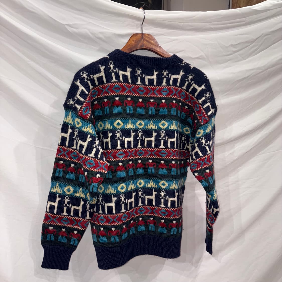 빈티지 알파카 니트 상품이미지3