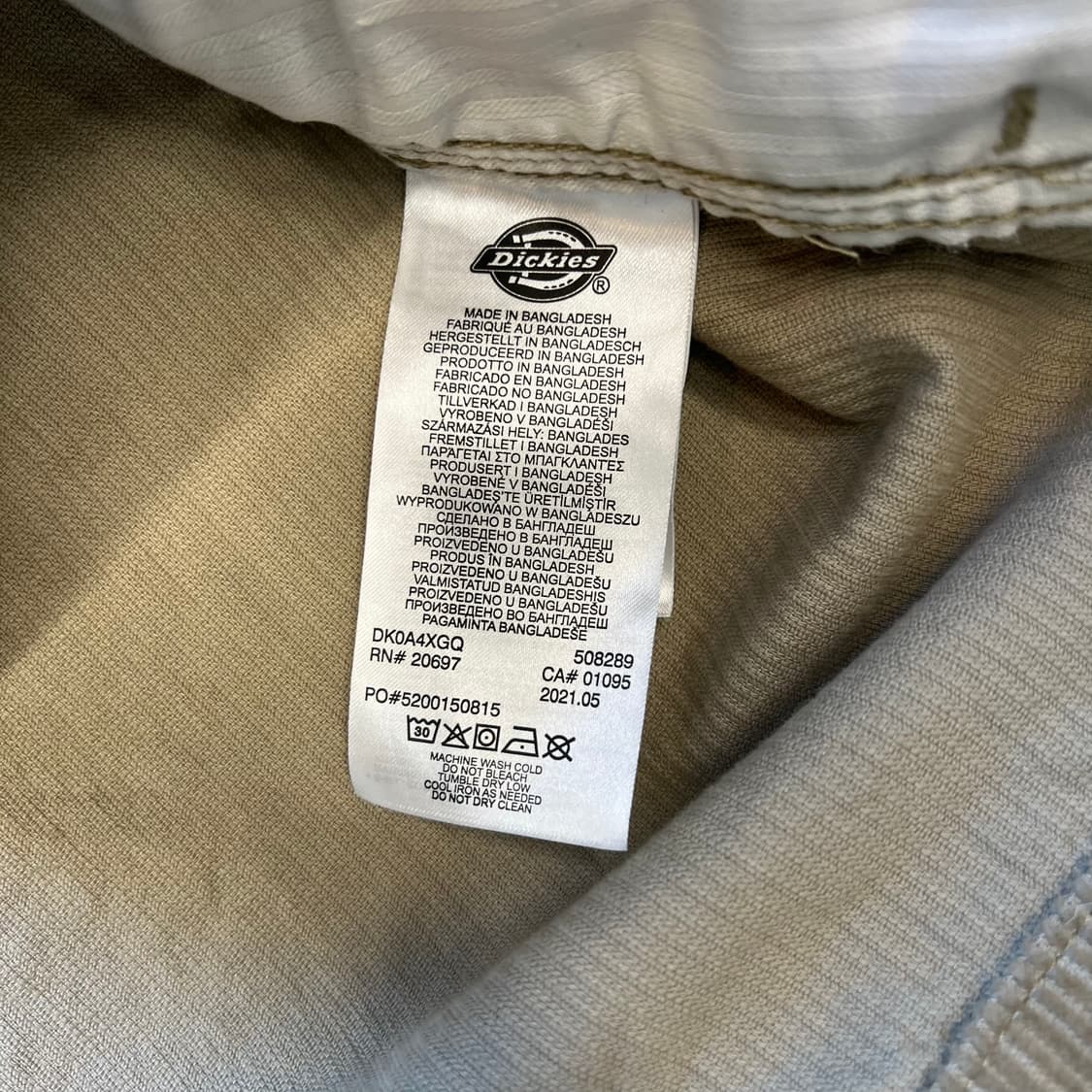 [L]디키즈 코듀로이 셔츠 상품이미지5