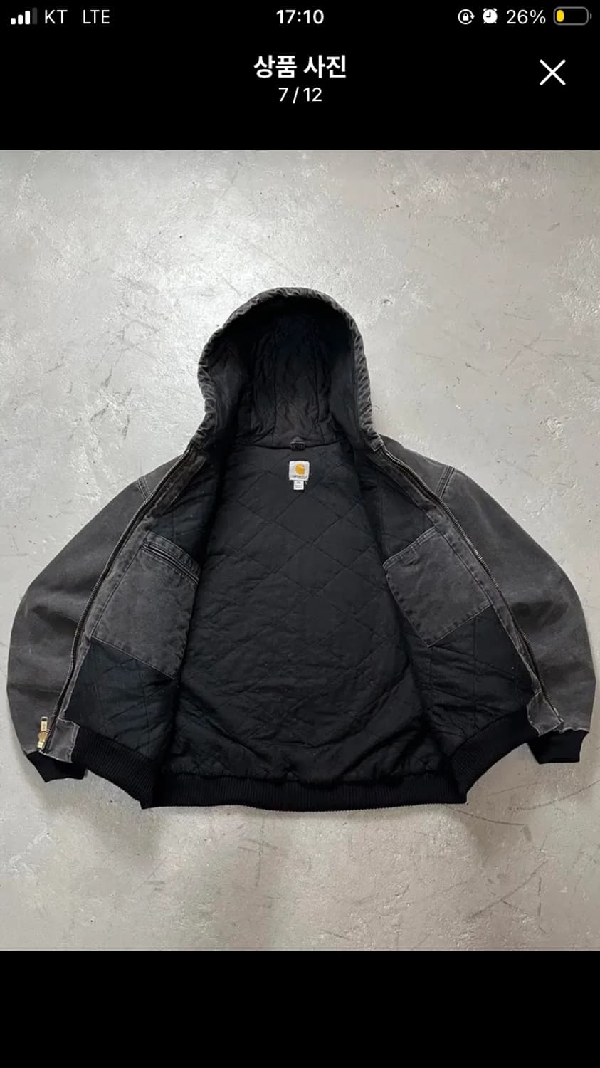 칼하트 j130 BLK 2XL 상품이미지5
