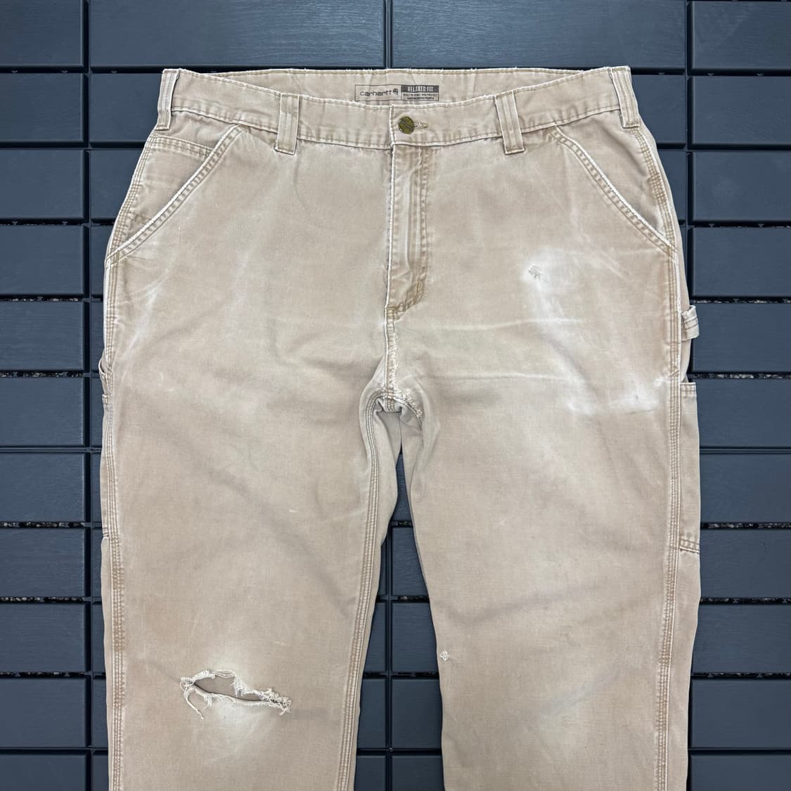 칼하트 러프 에이징 카펜터 워크 팬츠 (36)  상품이미지2