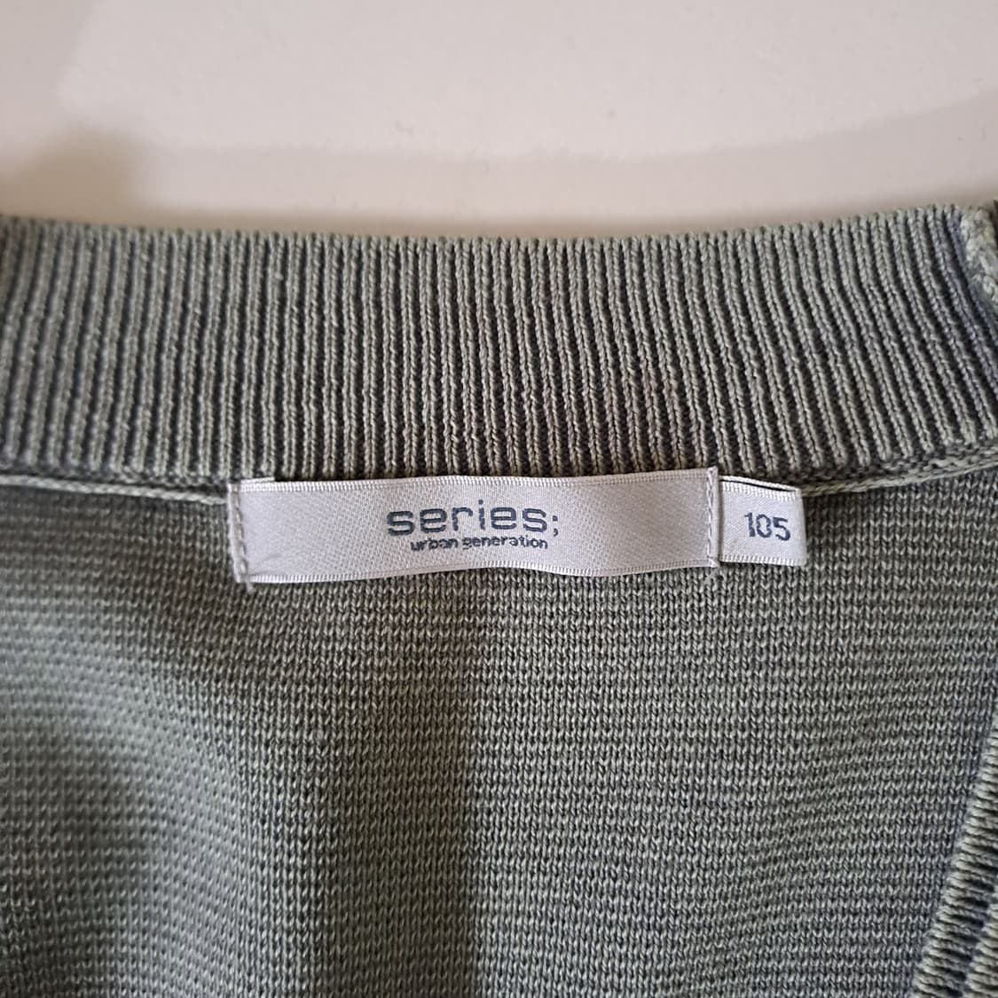 (택포) 코오롱시리즈 22ss 코튼 편직 가디건 105 B524 상품이미지9