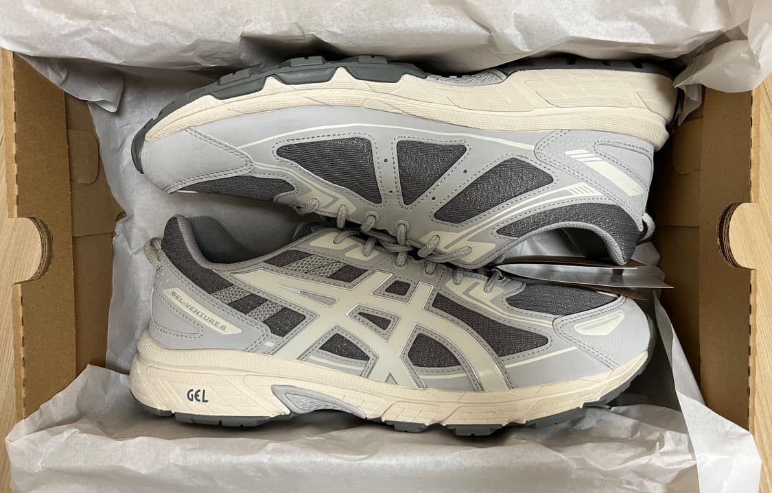 [285] 아식스 젤 벤쳐 6 SPS 클레이 그레이 크림 상품이미지10