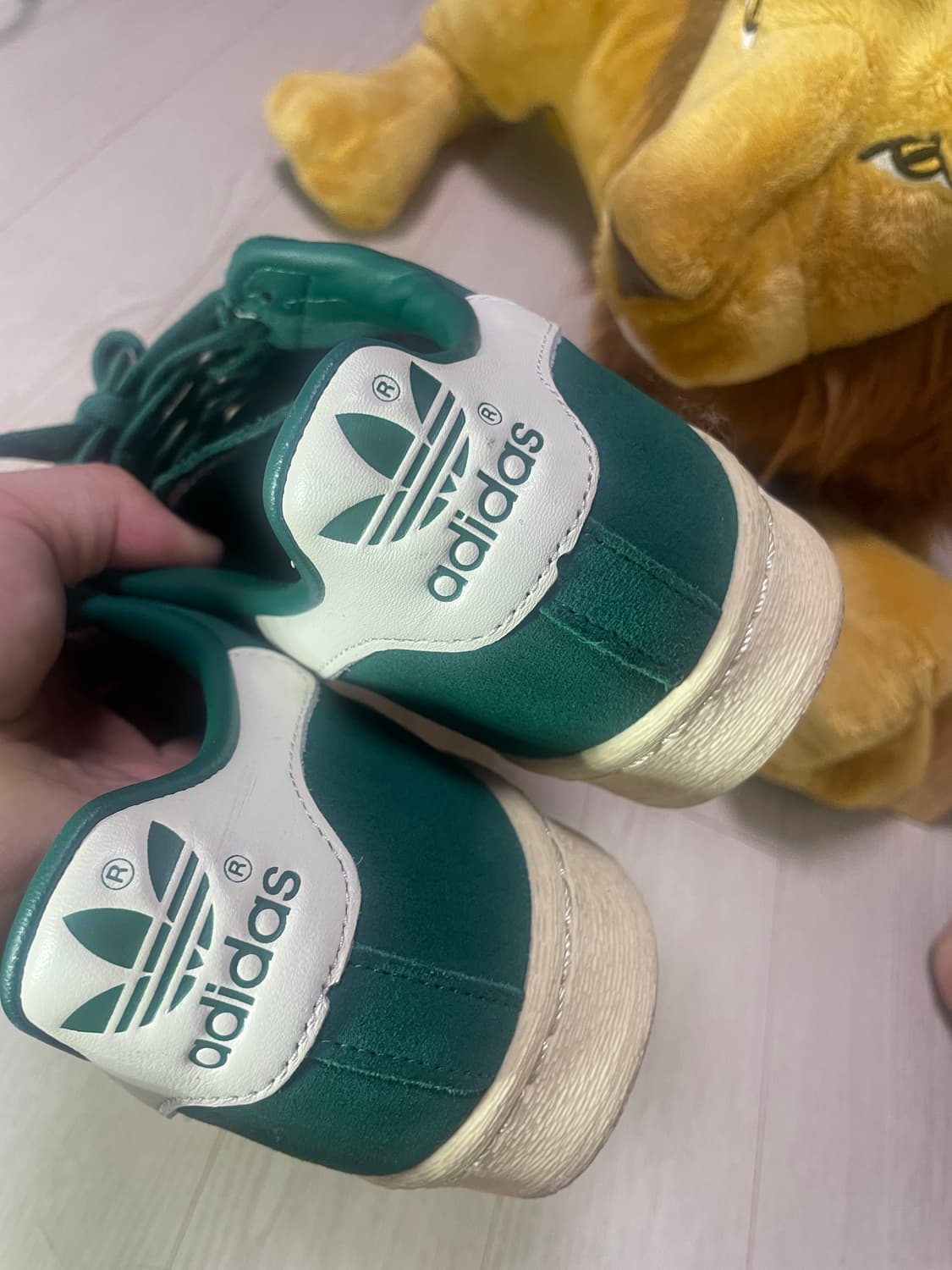 슈퍼스타 82 - 그린:오프화이트 상품이미지3