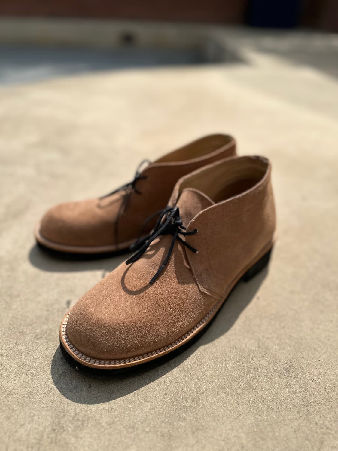 야세 카우하이드 데저트부츠 상품이미지4