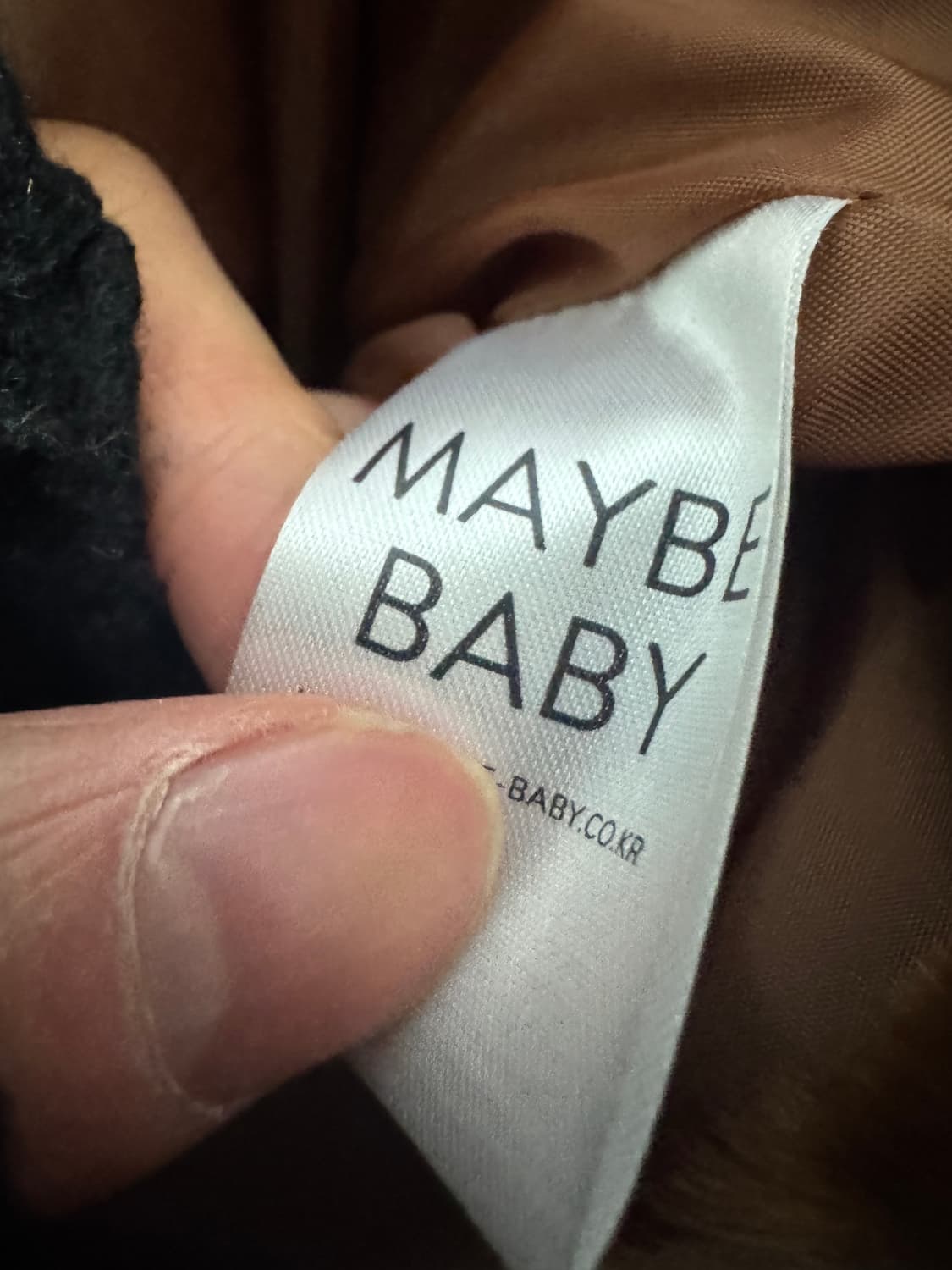 여성 디어리스트 메이비베이비 페이크 퍼 크롭 자켓 상품이미지4