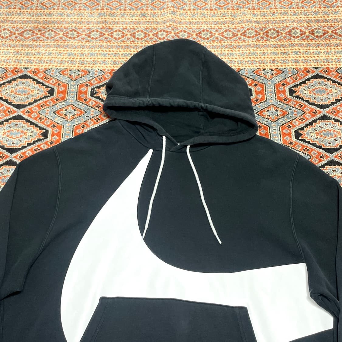 나이키 빅 스우시 블랙 후드티셔츠 남성XXL 상품이미지2