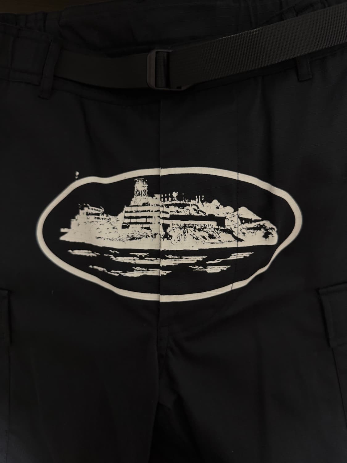 (상태 좋음 M) 코르테이즈 게릴라즈 카고 팬츠 블랙 상품이미지5