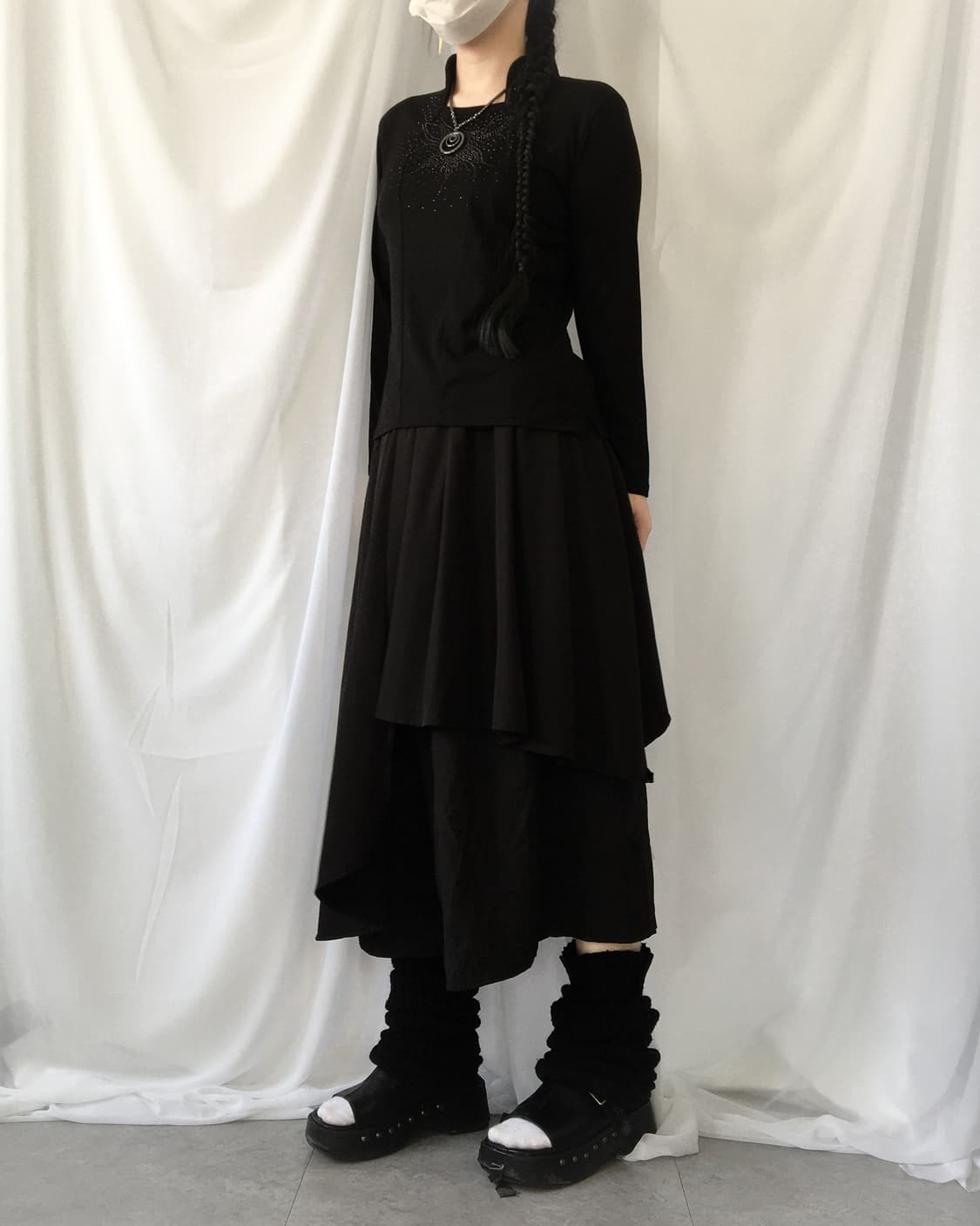 Beads pattern point Chinese mood sleeve 상품이미지6