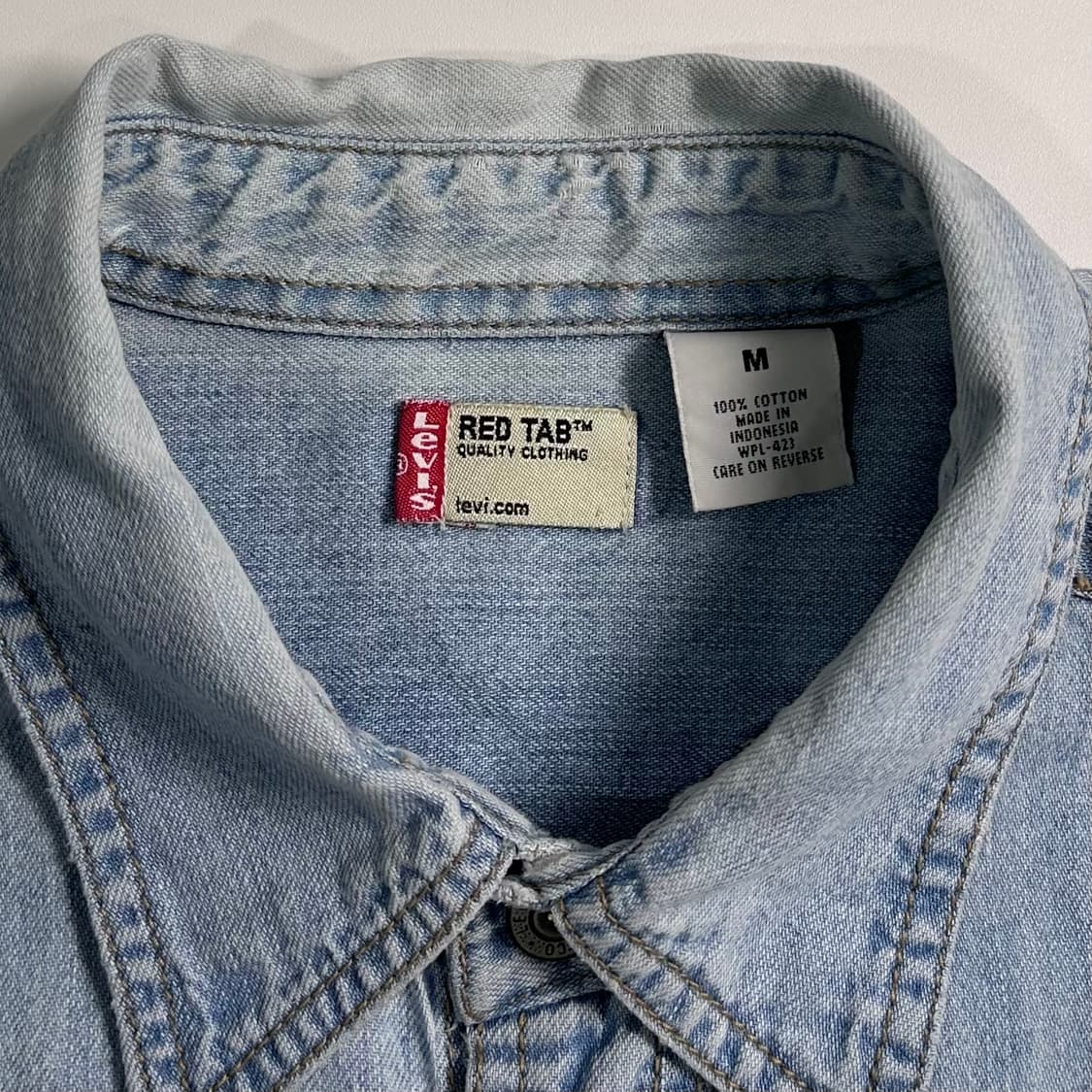 리바이스 투포켓 데님 셔츠  상품이미지5