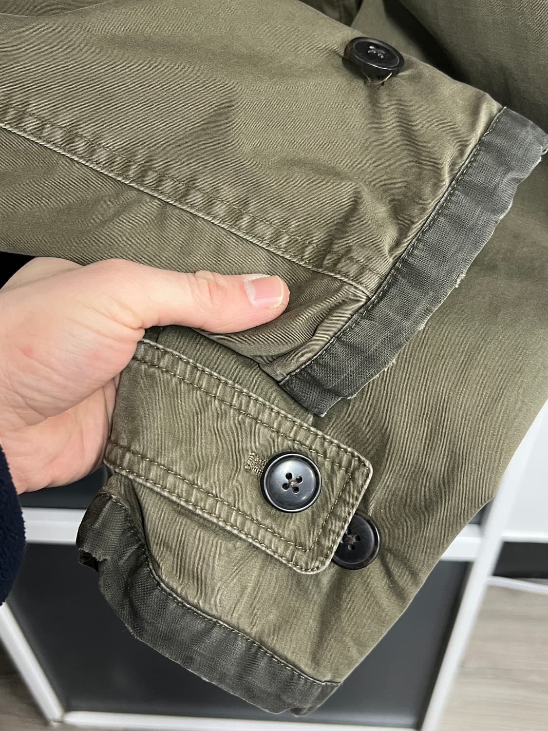 GAP 갭 더블 매키노 밀리터리 자켓 상품이미지6